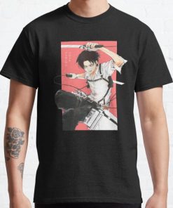 Levi Ackerman Classic T-Shirt RB0812 product Offical Shirt Anime Merch