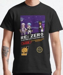 Retro Re Zero Classic T-Shirt RB0812 product Offical Shirt Anime Merch