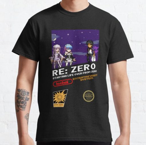 Retro Re Zero Classic T-Shirt RB0812 product Offical Shirt Anime Merch