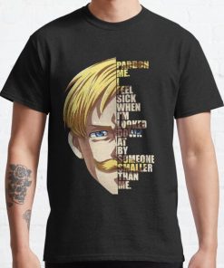 Escanor - Seven deadly sins Classic T-Shirt RB0812 product Offical Shirt Anime Merch