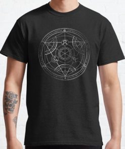Human transmutation circle - chalk Classic T-Shirt RB0812 product Offical Shirt Anime Merch