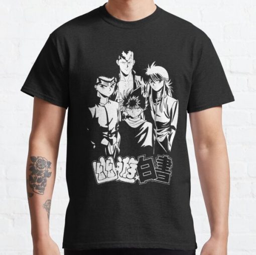 YU YU HAKUSHO Classic T-Shirt RB0812 product Offical Shirt Anime Merch