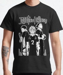 jujutsu kaisen haikyuu Classic T-Shirt RB0812 product Offical Shirt Anime Merch