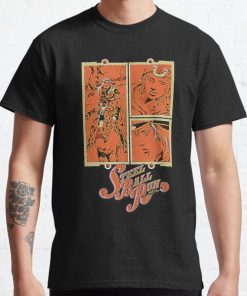 Vintage Steel Ball Run Gift Classic T-Shirt RB0812 product Offical Shirt Anime Merch