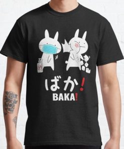 Baka Anime Shirt, Baka Gift, Japanese Baka Rabbit Slap Classic T-Shirt RB0812 product Offical Shirt Anime Merch