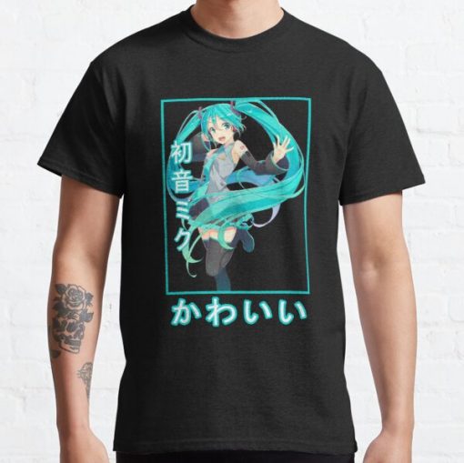 Hatsune Miku  Classic T-Shirt RB0812 product Offical Shirt Anime Merch