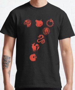 Seven Deadly Sins Classic T-Shirt RB0812 product Offical Shirt Anime Merch