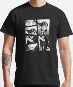 Sebastian Michaelis Classic T-Shirt RB0812 product Offical Shirt Anime Merch