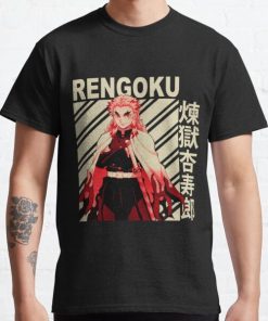 Rengoku kyojuro - Vintage Art Classic T-Shirt RB0812 product Offical Shirt Anime Merch