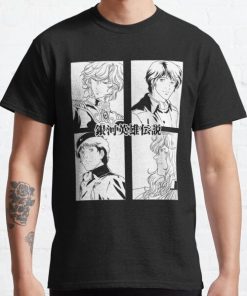 LEGEND OF THE GALACTIC HEROES Classic T-Shirt RB0812 product Offical Shirt Anime Merch