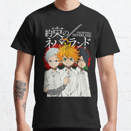 The Promised Neverland - Yakusoku no Neverland Classic T-Shirt RB0812 product Offical Shirt Anime Merch