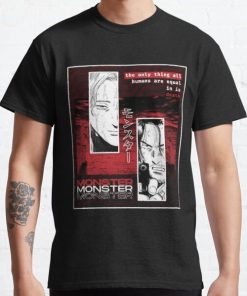 Monster Johan & Tenma  Classic T-Shirt RB0812 product Offical Shirt Anime Merch