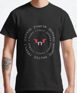 Six digits code shirt | nHentai Classic T-Shirt RB0812 product Offical Shirt Anime Merch