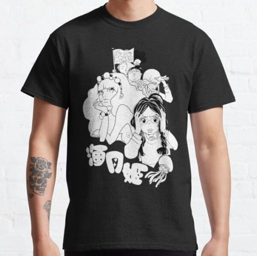 PRINCESS JELLYFISH Classic T-Shirt RB0812 product Offical Shirt Anime Merch