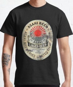 Asahi Beer Parody Classic T-Shirt RB0812 product Offical Shirt Anime Merch