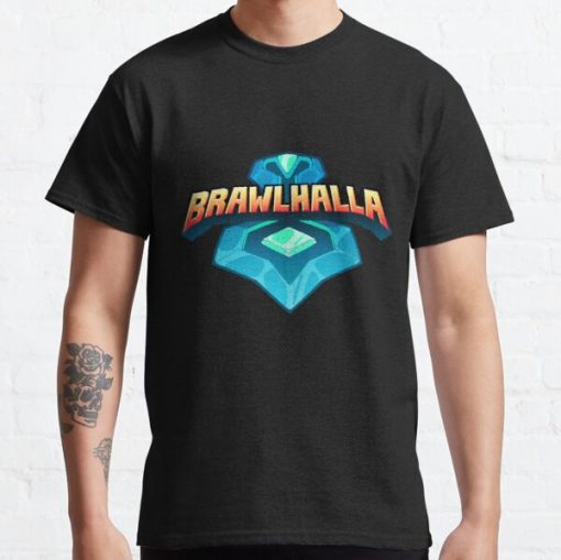 Brawlhalla logo Classic T-Shirt RB0812 product Offical Shirt Anime Merch