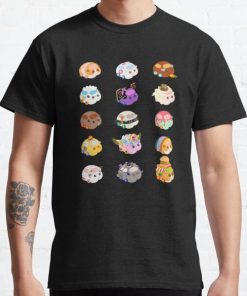 Pui Pui Molcar Assorted Characters - Black Classic T-Shirt RB0812 product Offical Shirt Anime Merch