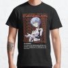 Rei Ayanami Evangelion Aesthetic Classic T-Shirt RB0812 product Offical Shirt Anime Merch