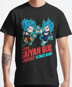 8-bit Super Saiyans Classic T-Shirt RB0812 product Offical Shirt Anime Merch