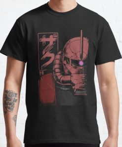 Zaku Half Face  Classic T-Shirt RB0812 product Offical Shirt Anime Merch