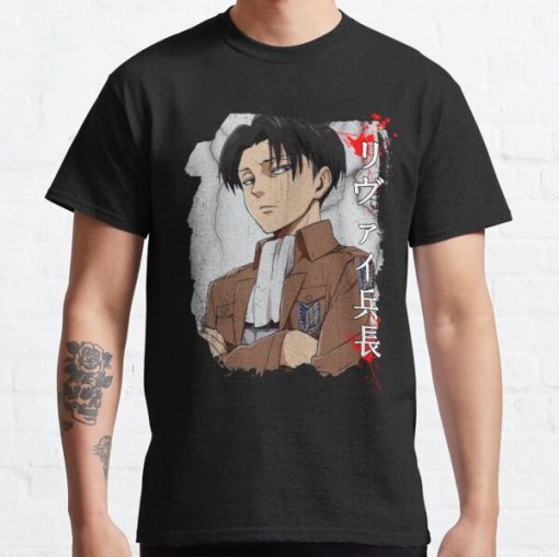 Levi Classic T-Shirt RB0812 product Offical Shirt Anime Merch