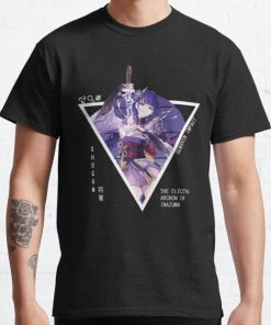 Raiden Shogun - Genshin Impact Classic T-Shirt RB0812 product Offical Shirt Anime Merch