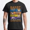 Daddy Dragonball Daddy You Are My Favorite Super Saiyan Funny Vegeta Goku Gohan Trunks Father's Day Gift For Men Anime Classic T-Shirt RB0812 product Offical Shirt Anime Merch