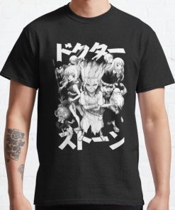 Stone Age Crew (white) Classic T-Shirt RB0812 product Offical Shirt Anime Merch