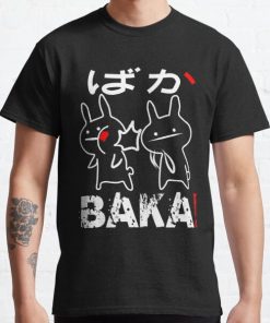 Funny Anime Baka Rabbit Slap Shirt Baka Japanese Shirt Classic T-Shirt RB0812 product Offical Shirt Anime Merch