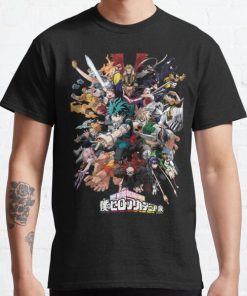Class 1-A Heroes Classic T-Shirt RB0812 product Offical Shirt Anime Merch