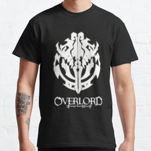 Overlord Anime - Guild Emblem - Ainz Ooal Gown - Classic T-Shirt RB0812 product Offical Shirt Anime Merch