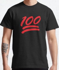 100% emoji. Classic T-Shirt RB0812 product Offical Shirt Anime Merch