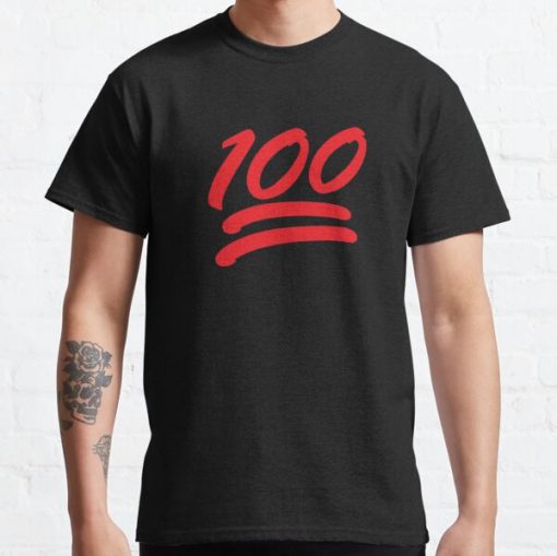 100% emoji. Classic T-Shirt RB0812 product Offical Shirt Anime Merch
