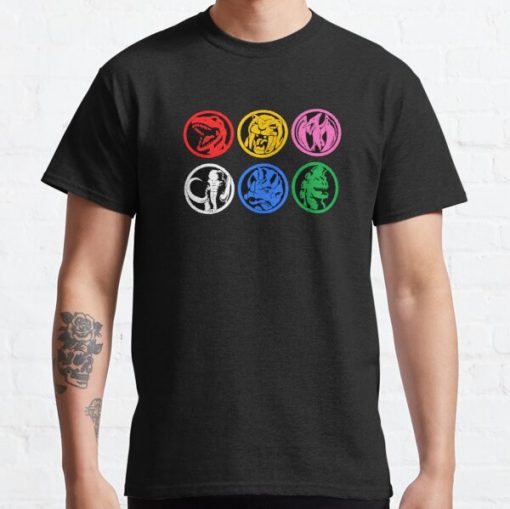 Six Power Coins Classic T-Shirt RB0812 product Offical Shirt Anime Merch