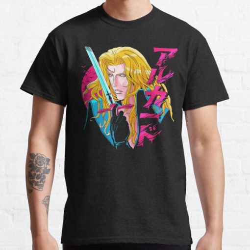 Alucard the Vampire by zerobriant Classic T-Shirt RB0812 product Offical Shirt Anime Merch