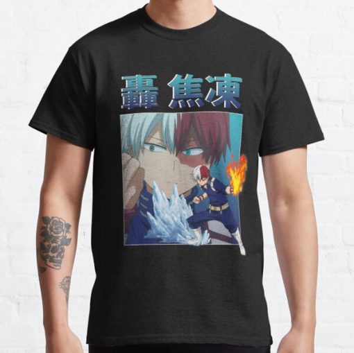 Todoroki Shoto 90s Style Classic T-Shirt RB0812 product Offical Shirt Anime Merch