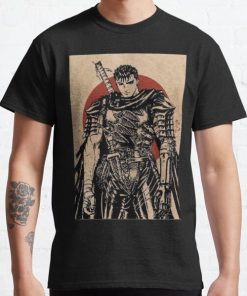 Guts in a Chinese style drawing Classic T-Shirt RB0812 product Offical Shirt Anime Merch