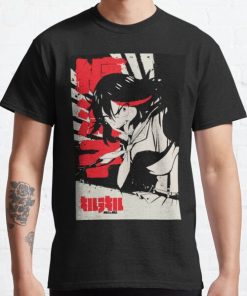 Ryūko Matoi | Kill la Kill Japanese Ink 纏 流子 Classic T-Shirt RB0812 product Offical Shirt Anime Merch