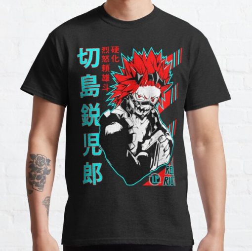 Eijiro Kirishima M.H.A. Classic T-Shirt RB0812 product Offical Shirt Anime Merch
