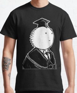Assassination Classroom - Koro Sensei White face  Classic T-Shirt RB0812 product Offical Shirt Anime Merch
