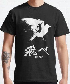 Haikyuu! - Fly High - White  Classic T-Shirt RB0812 product Offical Shirt Anime Merch
