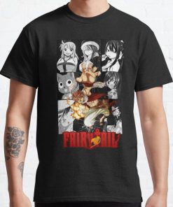 Fairy Tail Classic T-Shirt RB0812 product Offical Shirt Anime Merch