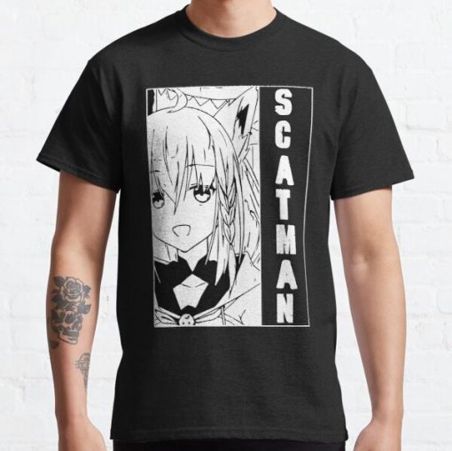 Scatman Fubuki Hololive Classic T-Shirt RB0812 product Offical Shirt Anime Merch