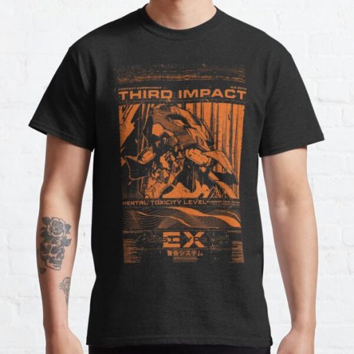 THIRD IMPACT (Classic) Classic T-Shirt RB0812 product Offical Shirt Anime Merch