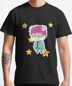 Saiki K Cute Illustration with stars Classic T-Shirt RB0812 product Offical Shirt Anime Merch
