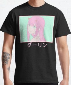 Pastel Zero Two Classic T-Shirt RB0812 product Offical Shirt Anime Merch