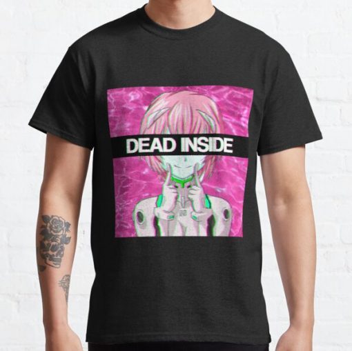 DEAD INSIDE - REI AYANAMI Classic T-Shirt RB0812 product Offical Shirt Anime Merch