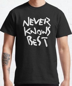NEVER KNOWS BEST - ALONE Classic T-Shirt RB0812 product Offical Shirt Anime Merch