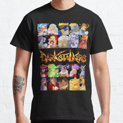 Darkstalkers Classic T-Shirt RB0812 product Offical Shirt Anime Merch