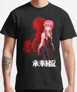 Mirai Nikki Classic T-Shirt RB0812 product Offical Shirt Anime Merch